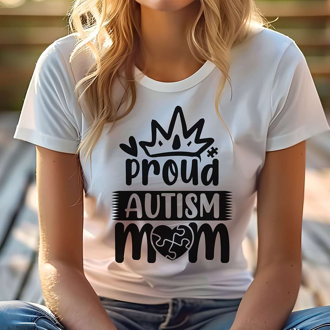 Proud Autism Mom T-Shirt / Autism Awareness Shirt, ADHD T-shirt, Neurodiversity Shirt, Autism Gift