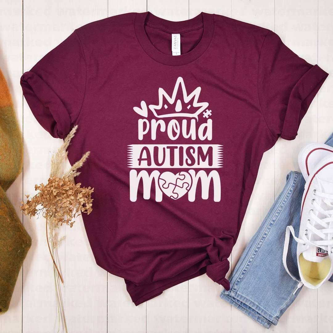 Proud Autism Mom T-Shirt / Autism Awareness Shirt, ADHD T-shirt, Neurodiversity Shirt, Autism Gift - Image 2