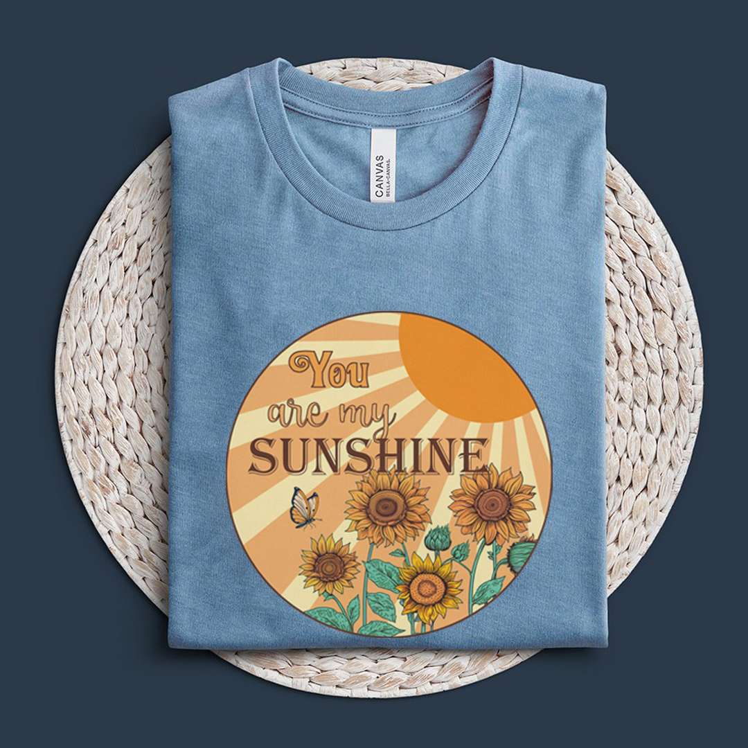 You Are My Sunshine T-Shirt / Nature Lover / Plant Lover / Flowers - Image 2