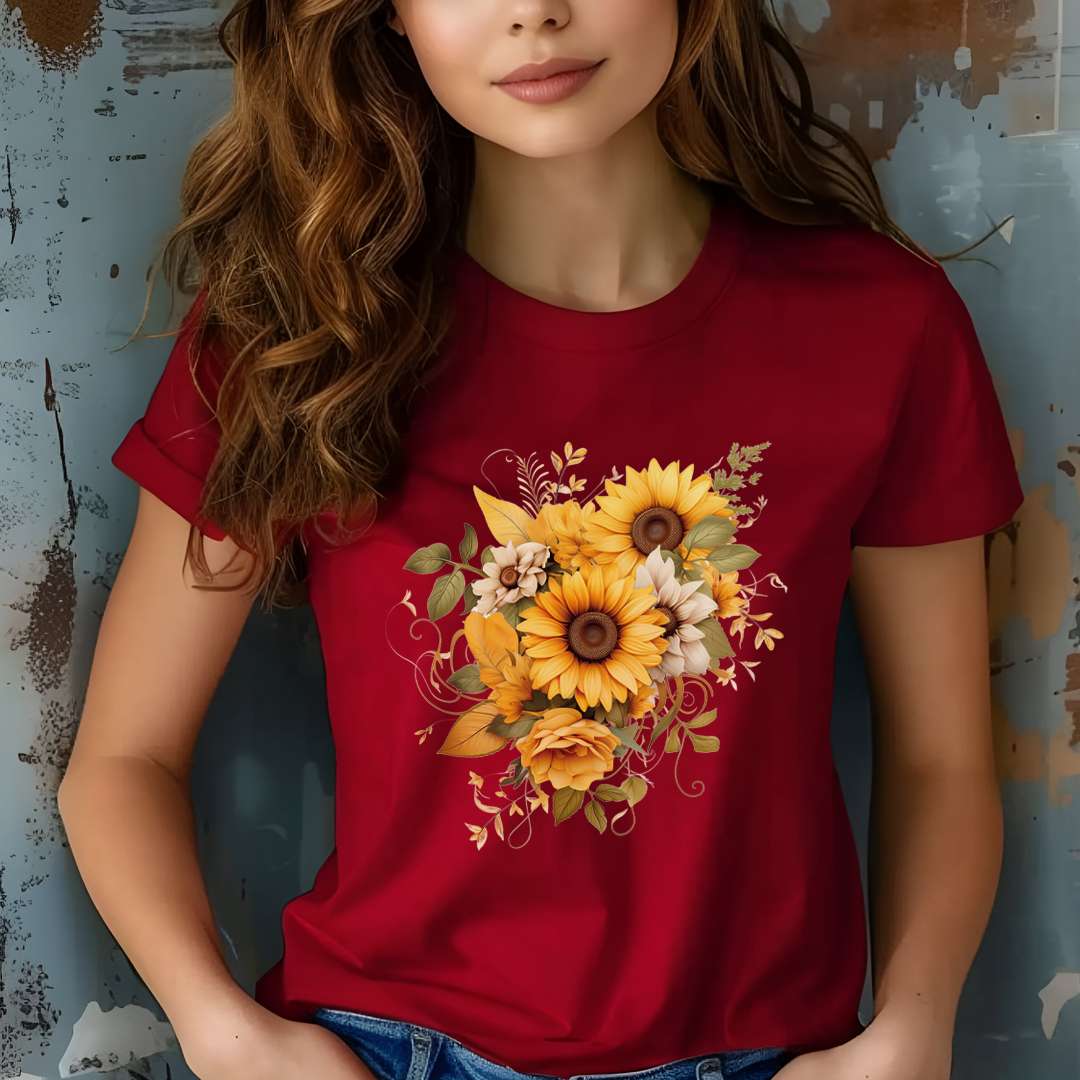 Sunflower T-Shirt / T-Shirt / Nature Lover / Plant Lover / Flowers