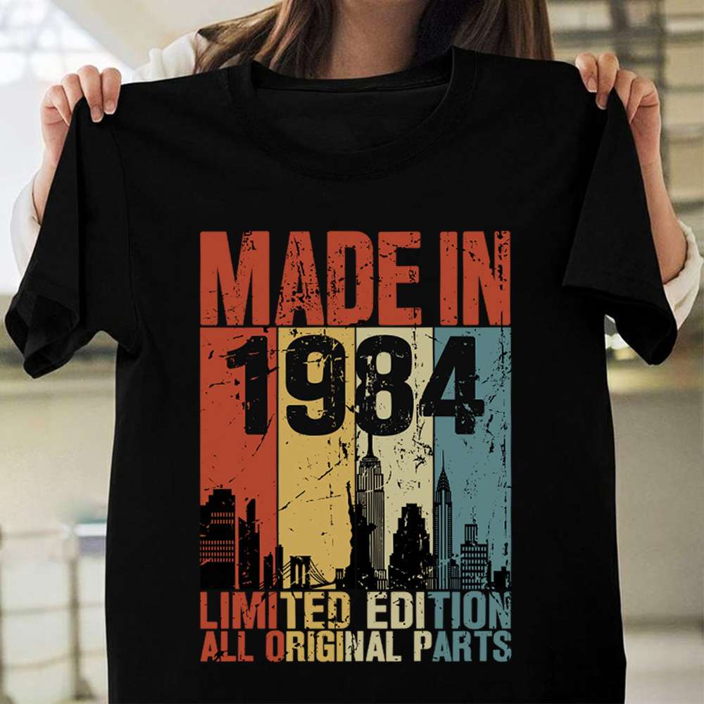 Limited Edition / Personalized T-Shirt / Add your year of birth